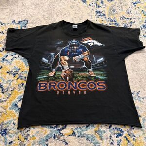 Vintage Denver Broncos Liquid Blue Tee